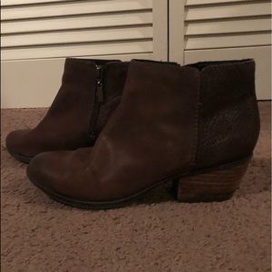 Clarks Leather Booties